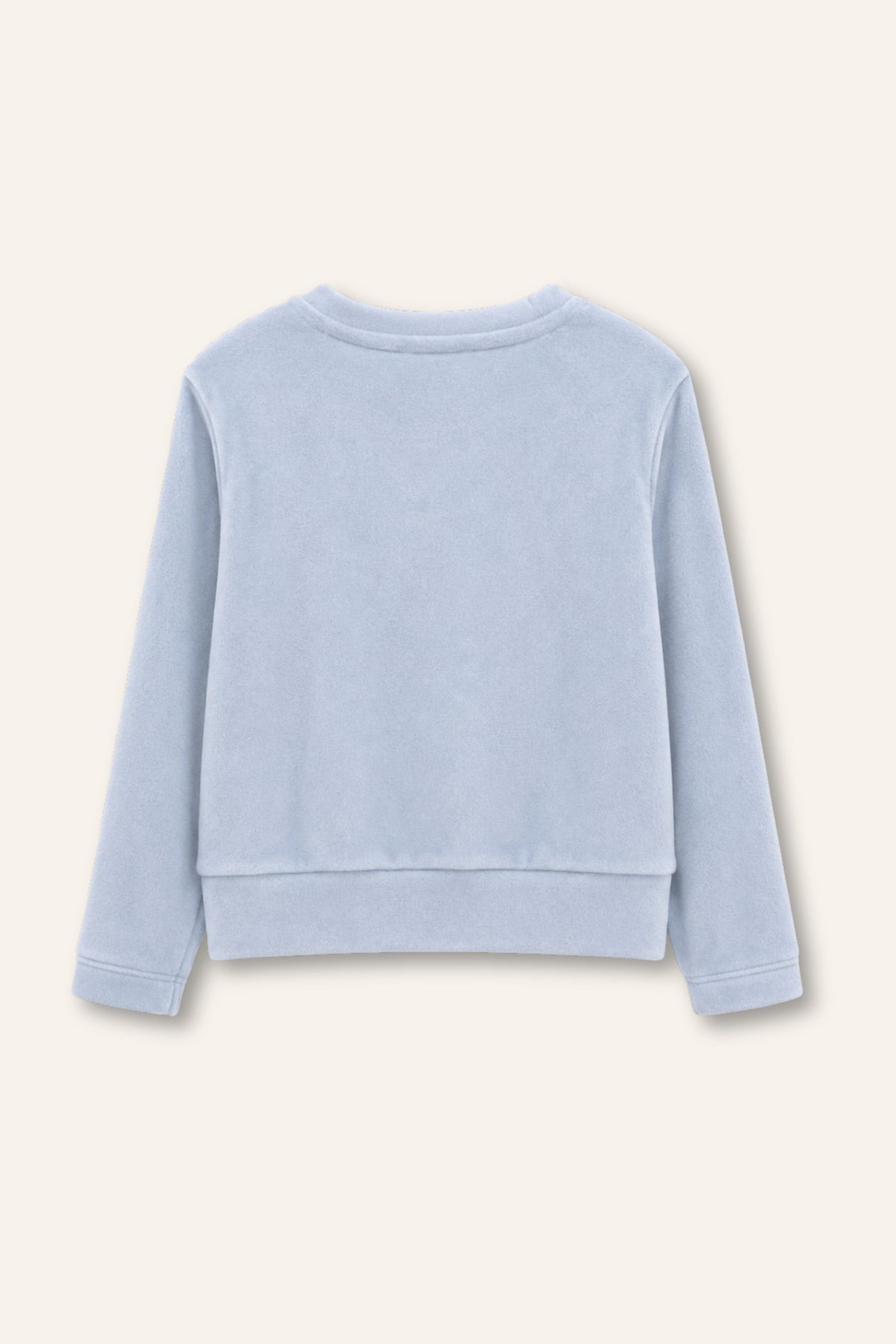Önden Bağlamalı Kız Çocuk Sweatshirt ve Alt Pantolon