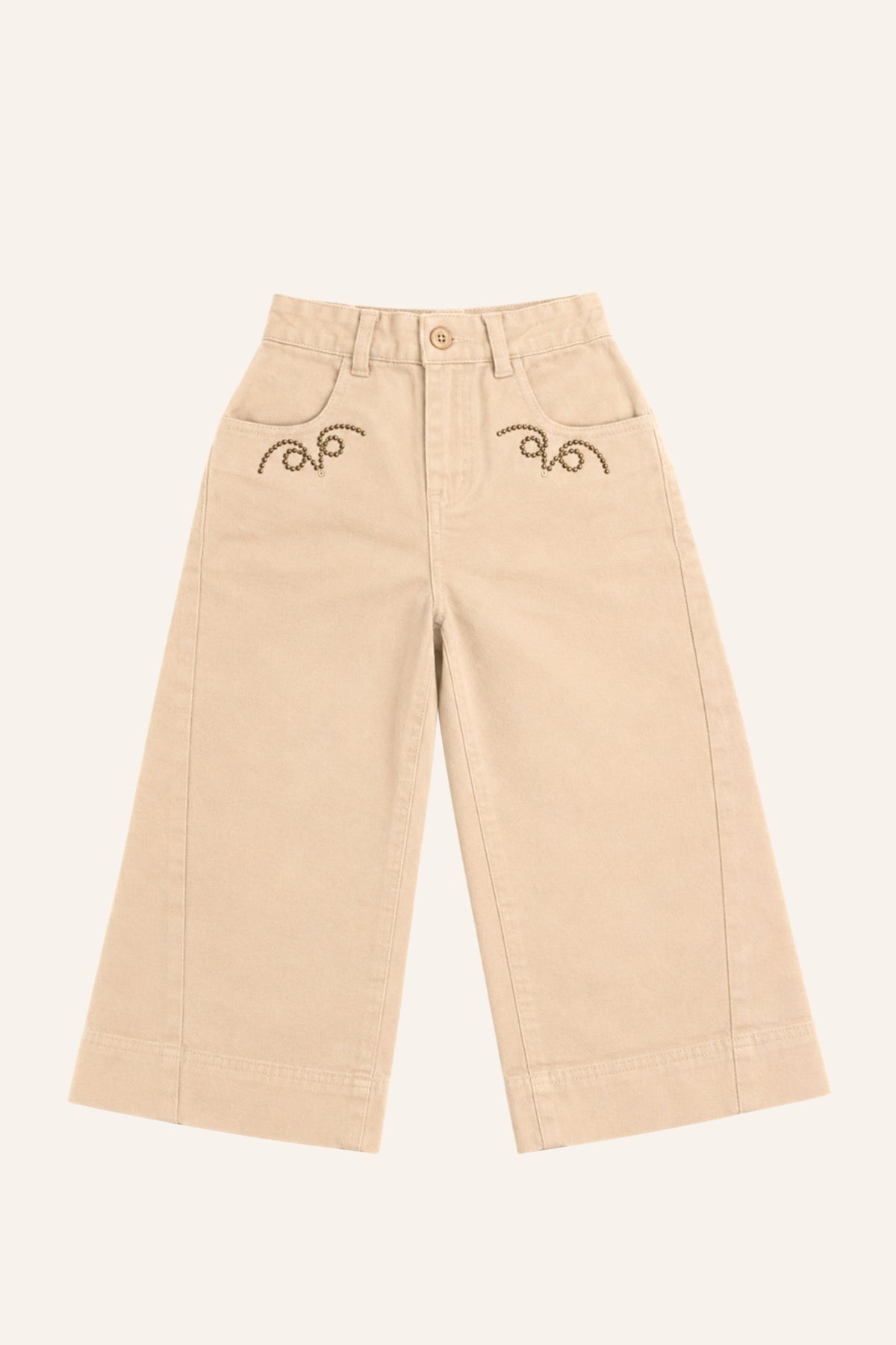 Kız Çocuk Gabardin Pantolon