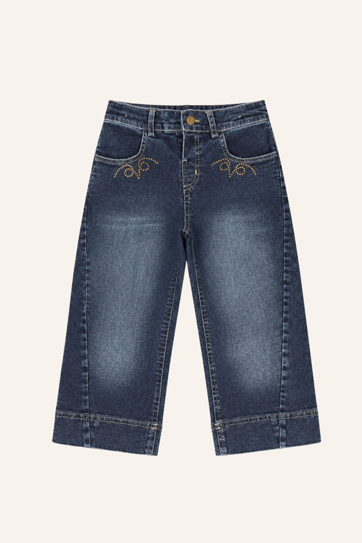 Kız Çocuk Denim Pantolon
