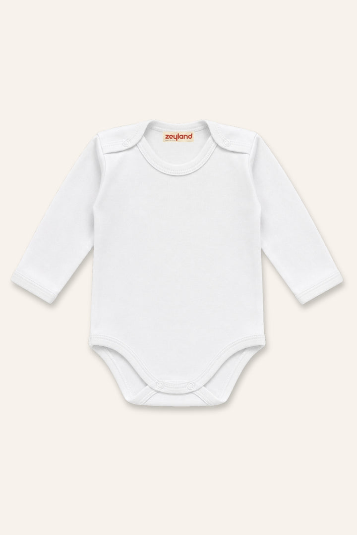 Unisex Bebek  Uzun Kol  Çıtçıtlı Body