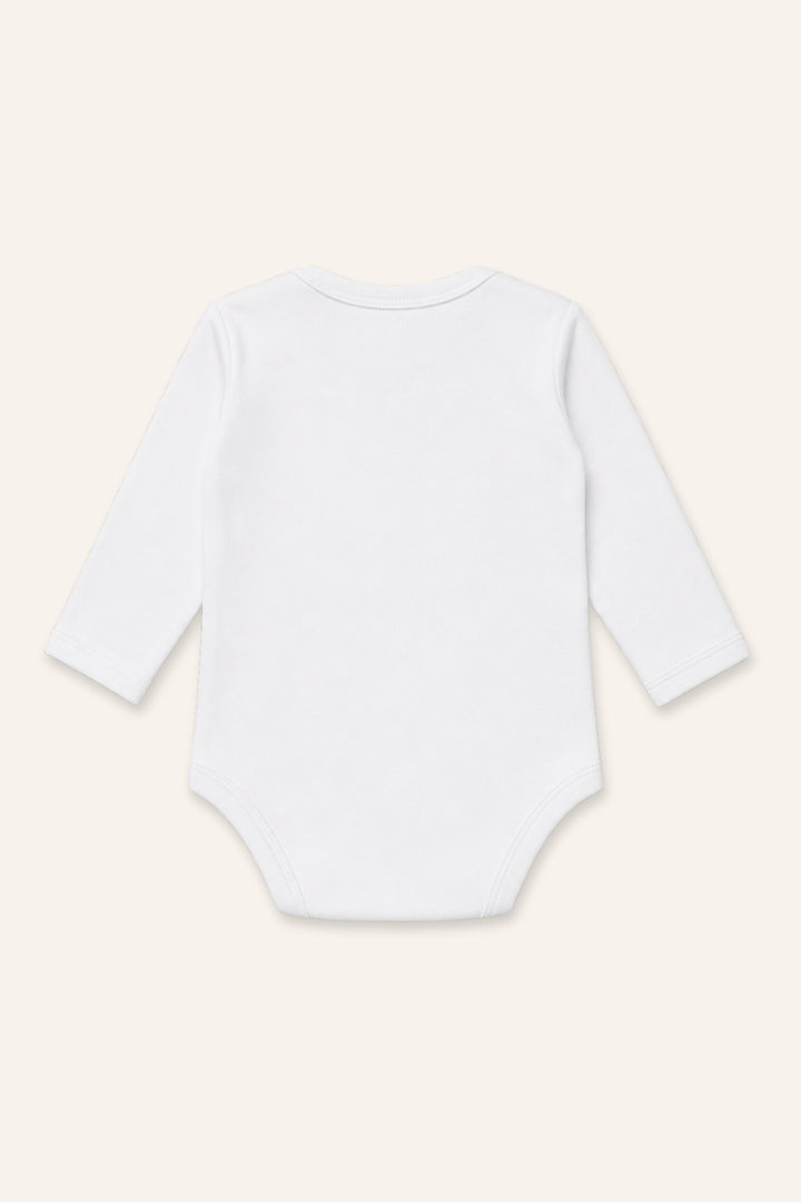 Unisex Bebek  Uzun Kol  Çıtçıtlı Body