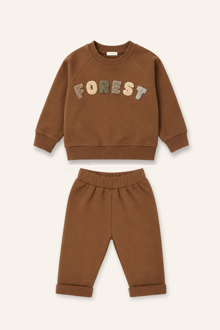 Erkek Bebek Sweatshirt Pantolon Takım