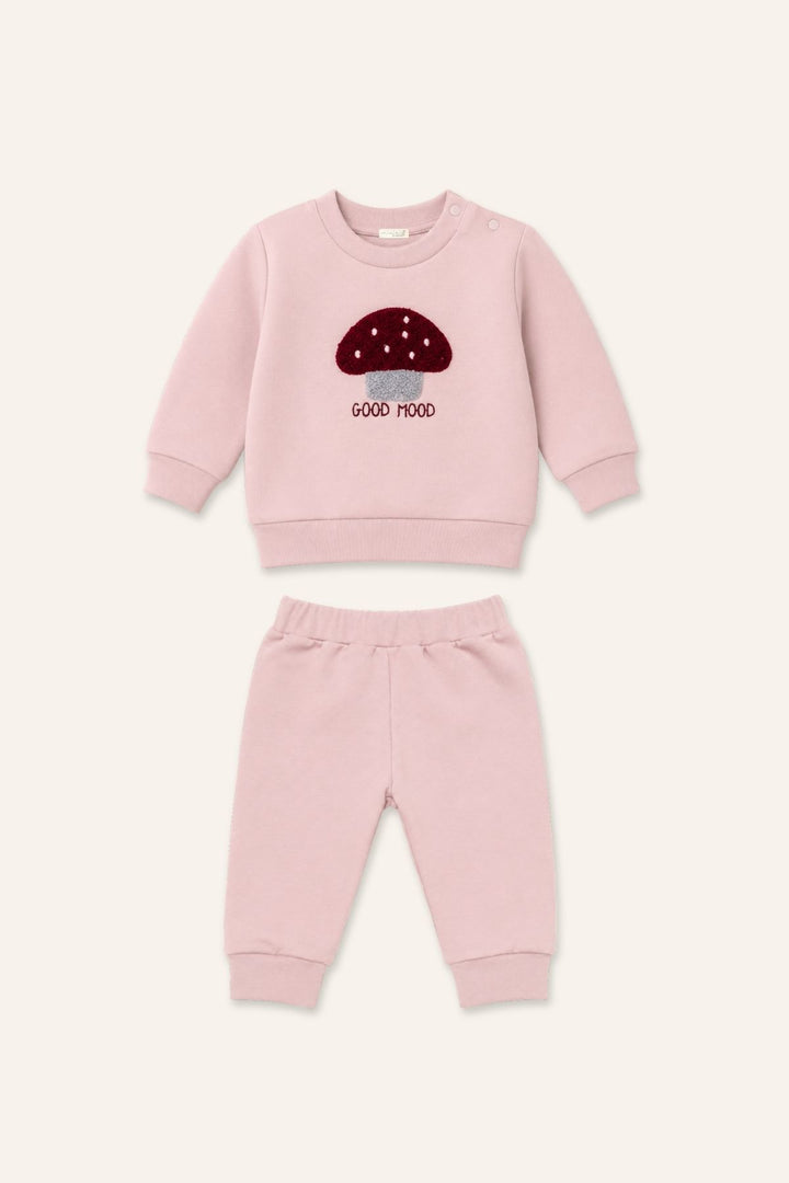 Kız Bebek Sweat Pantolon Takım