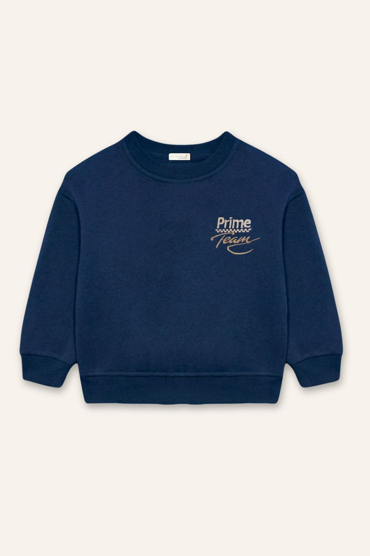 Erkek Çocuk Nakışlı Sweatshirt