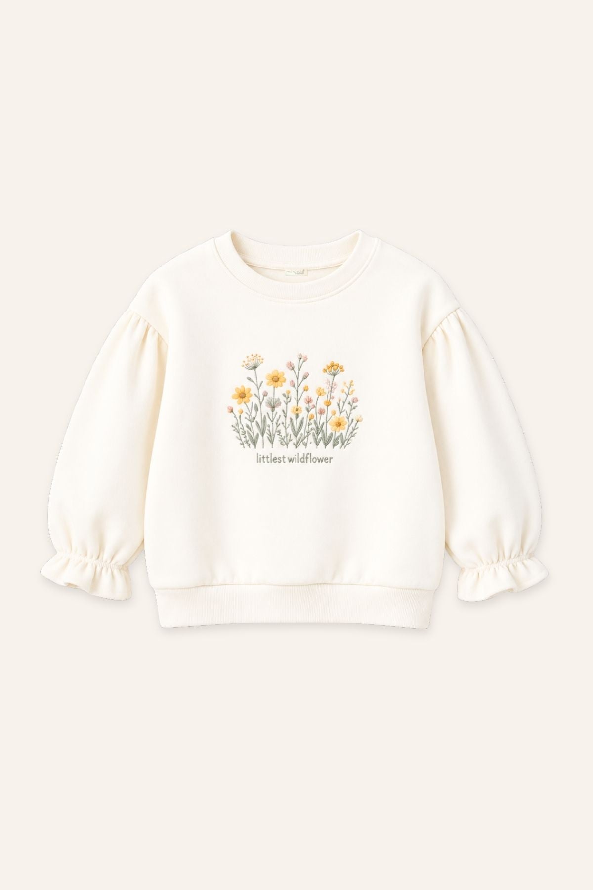 Kız Çocuk Baskılı Sweatshirt