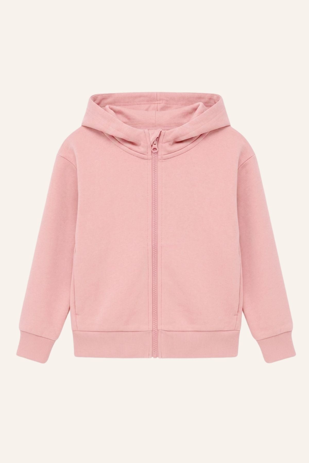 Erkek Çocuk Fermuarlı Kapşonlu Sweatshirt