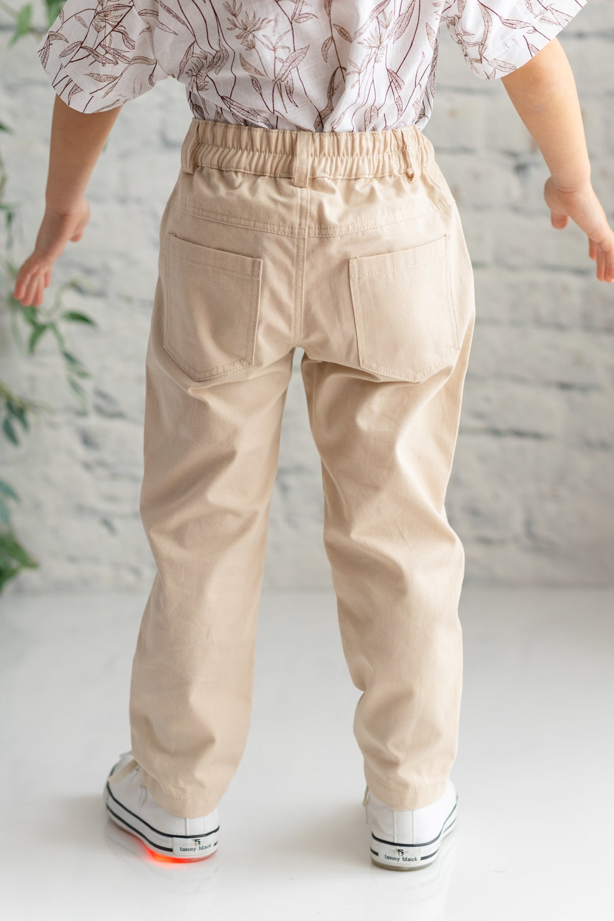 Erkek Çocuk Gabardin Düz Pantolon