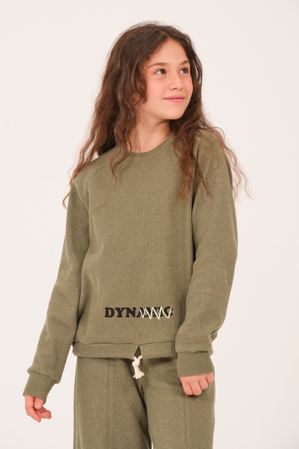Genç Kız Çocuk Baskılı Sweatshirt