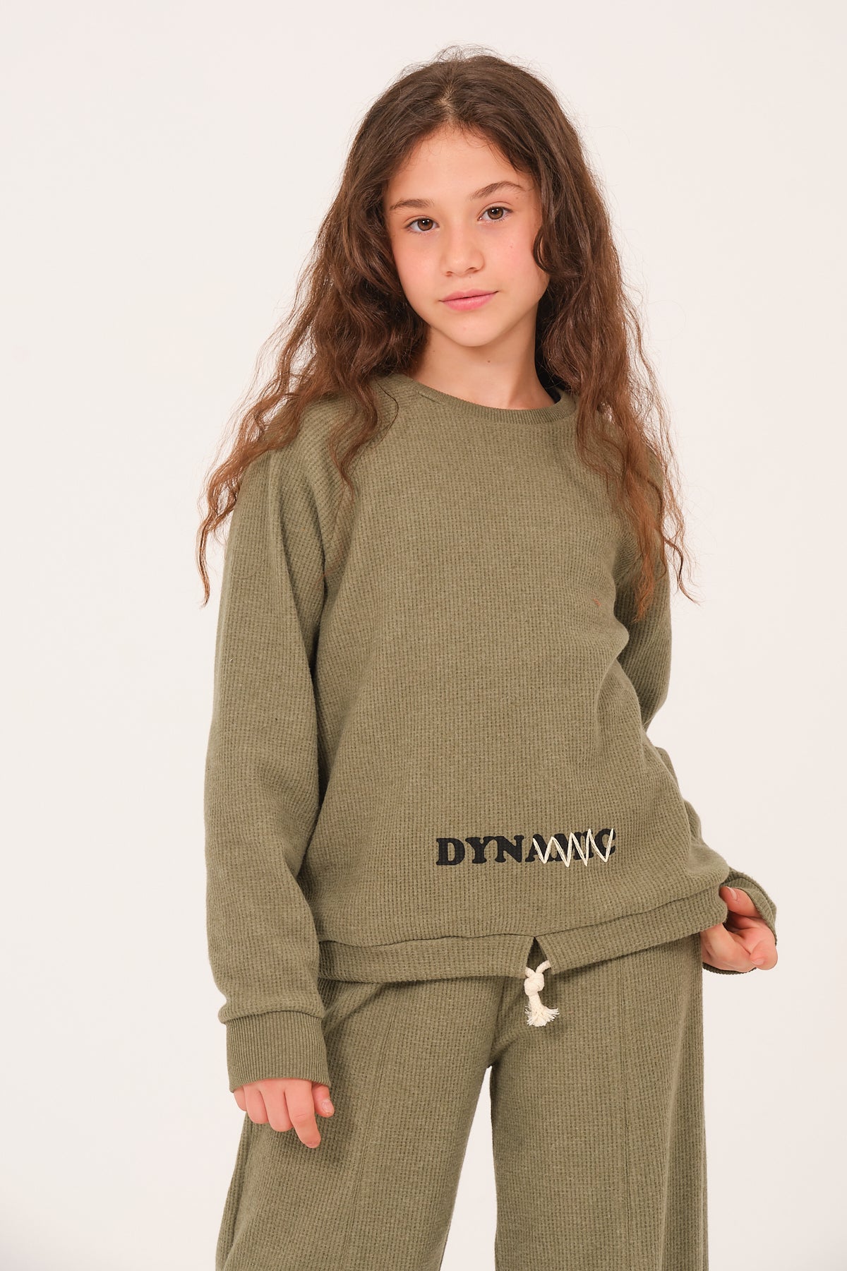 Genç Kız Çocuk Baskılı Sweatshirt