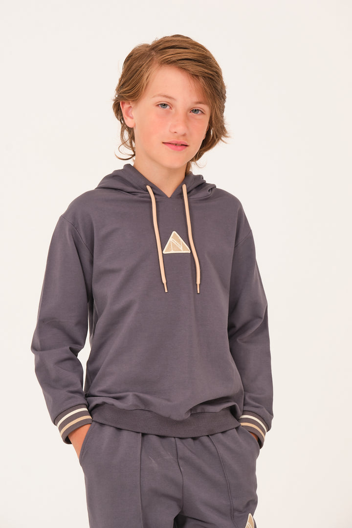 Kiz Erkek Çocuk Kapüsonlu Sweatshirt