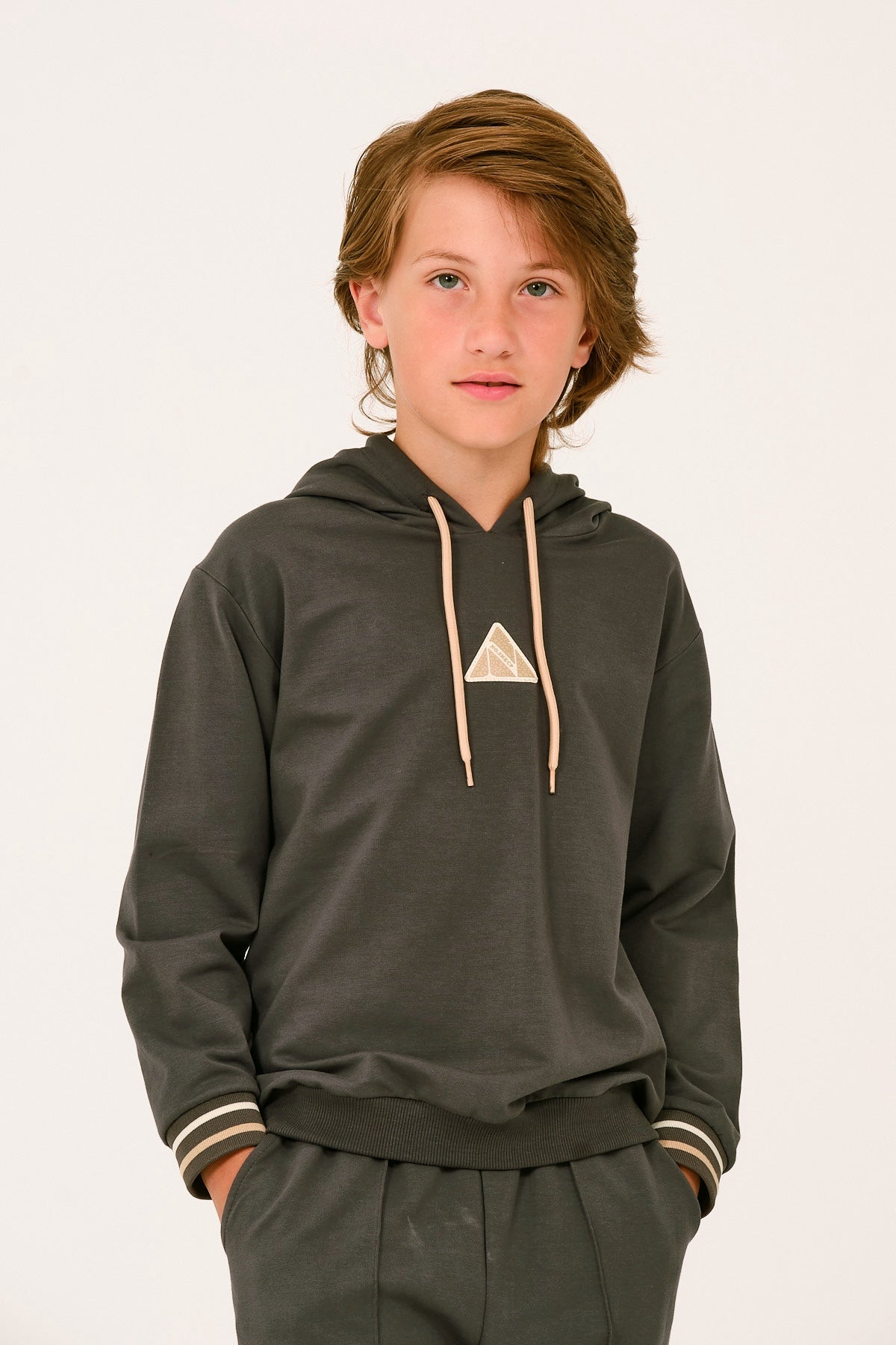 Kiz Erkek Çocuk Kapüsonlu Sweatshirt
