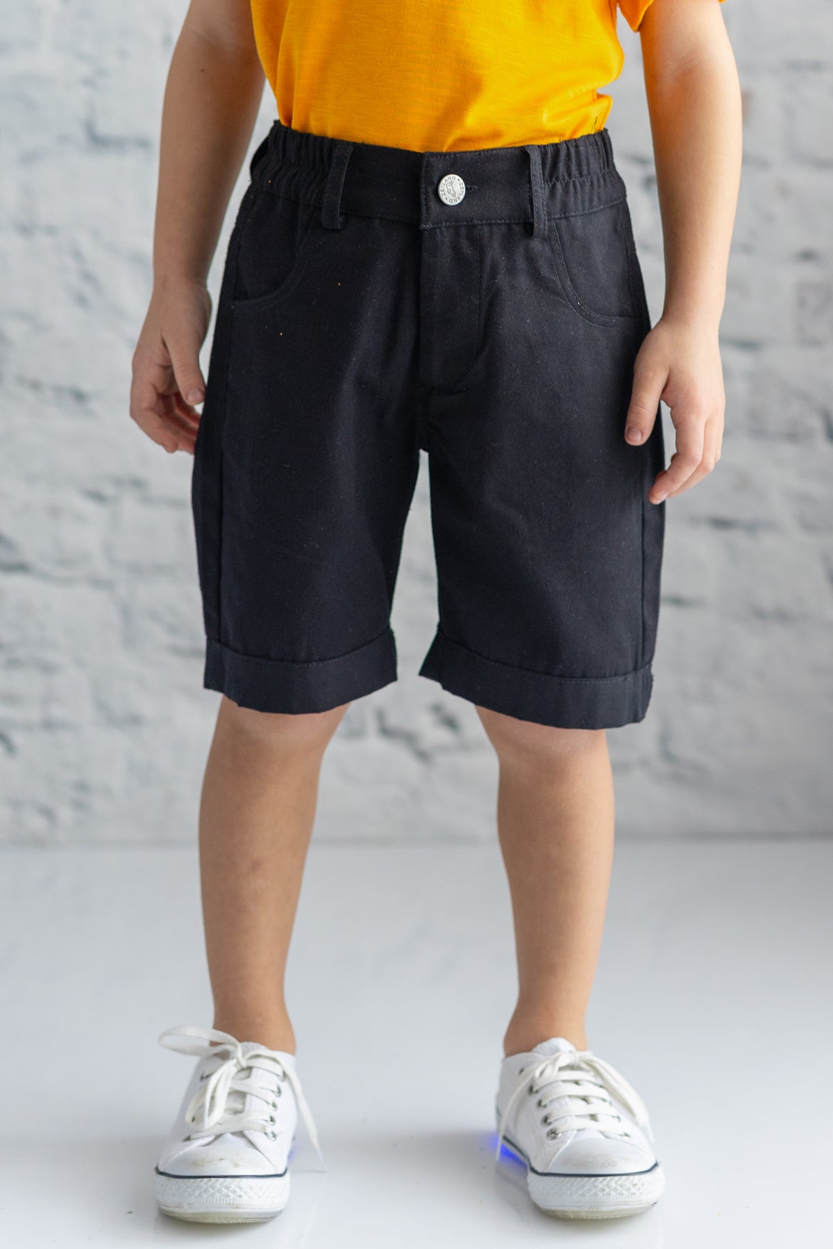 Erkek Çocuk Gabardin Düz Sort