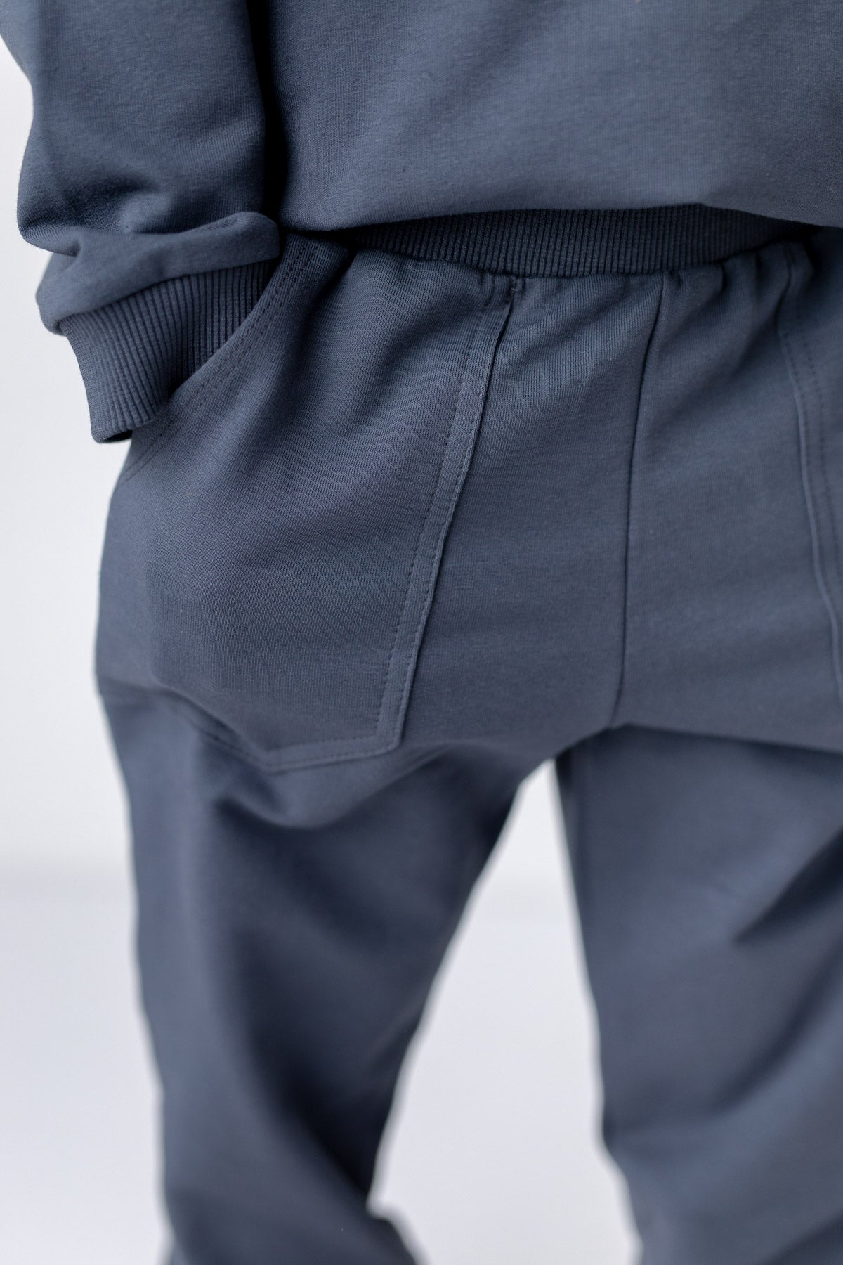 Kiz Erkek Çocuk Lastikli Düz Jogger Esofman Alti