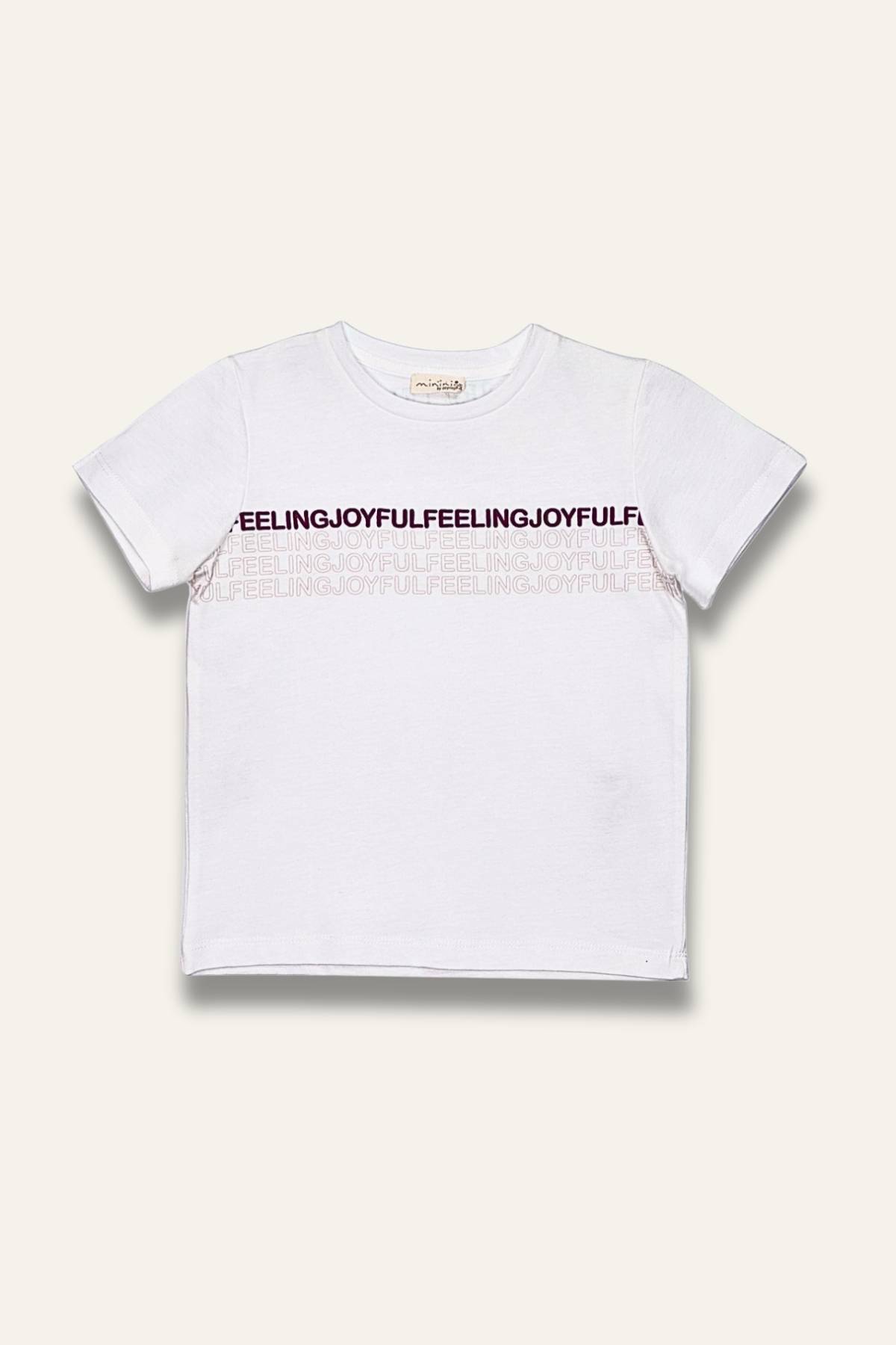 Erkek Bebek Baskılı T-shirt