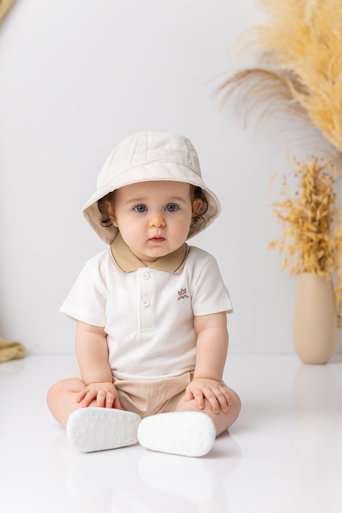 Erkek  Bebek Polo Yaka  T-shirt