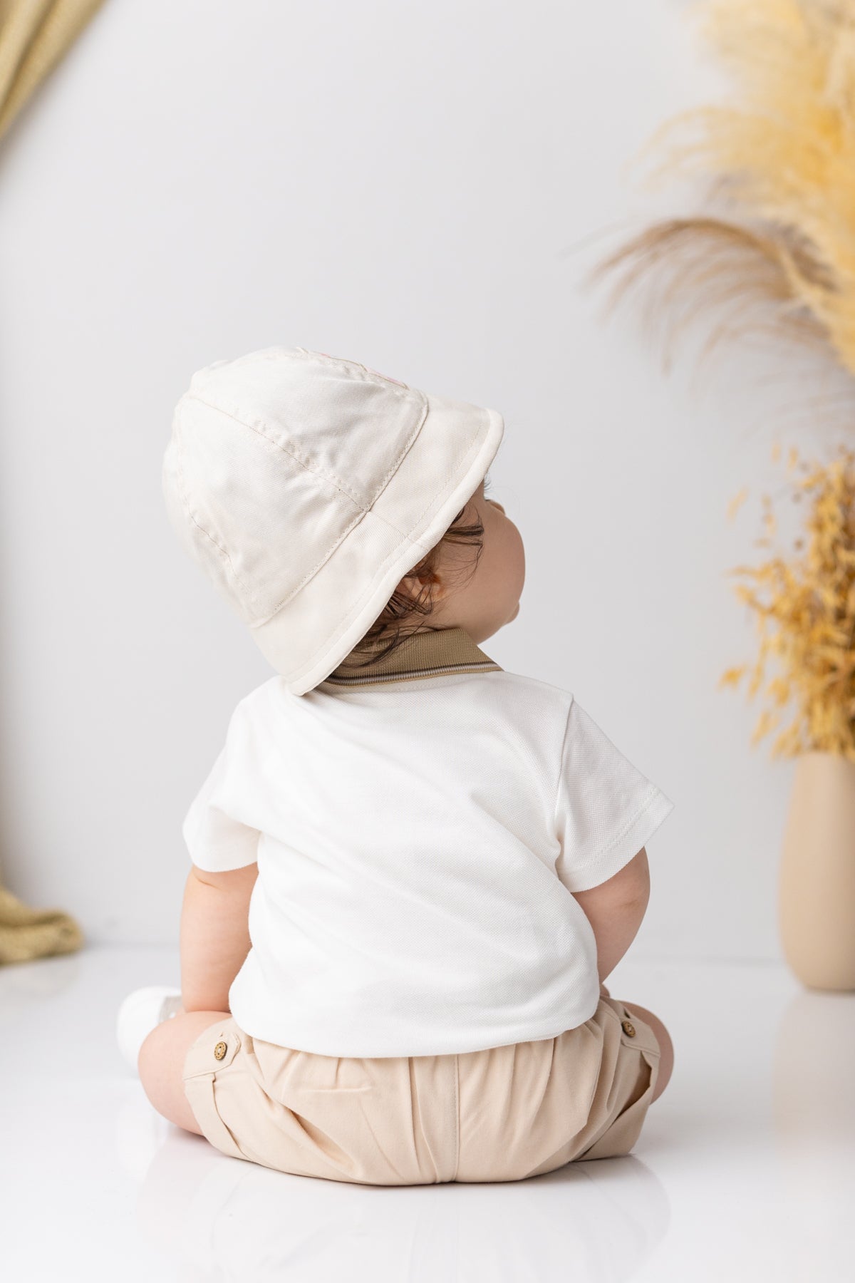 Erkek  Bebek Polo Yaka  T-shirt