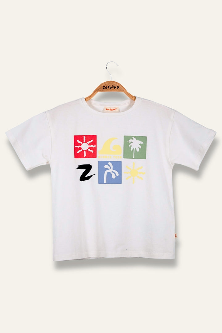Erkek Çoçuk Future Baskılı T-Shirt