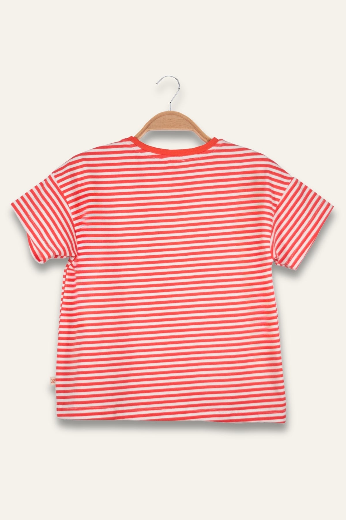 Erkek Çocuk Çizgili Çepli T-Shirt