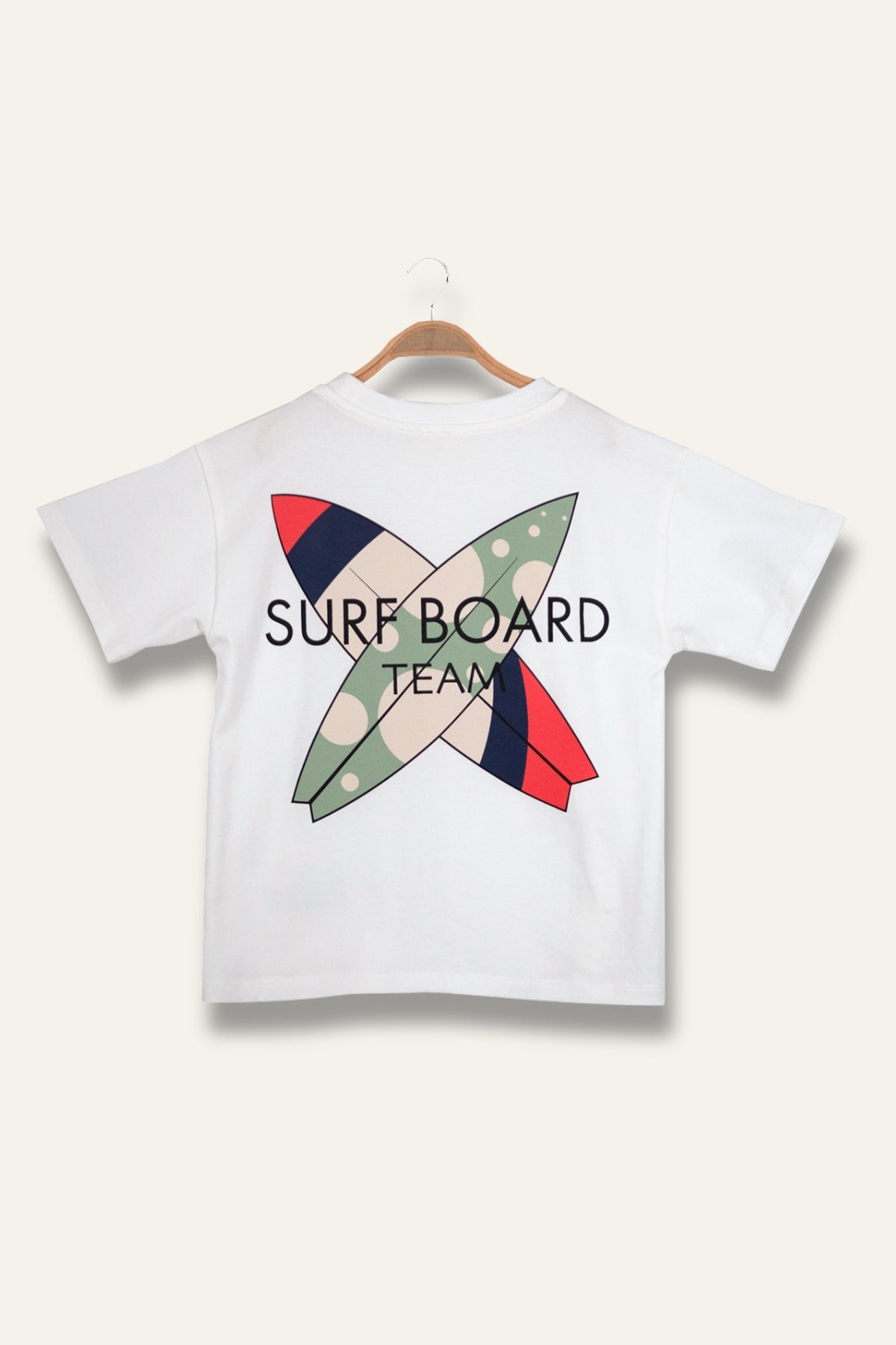 Erkek Çoçuk Sörf Baskılı T-Shirt