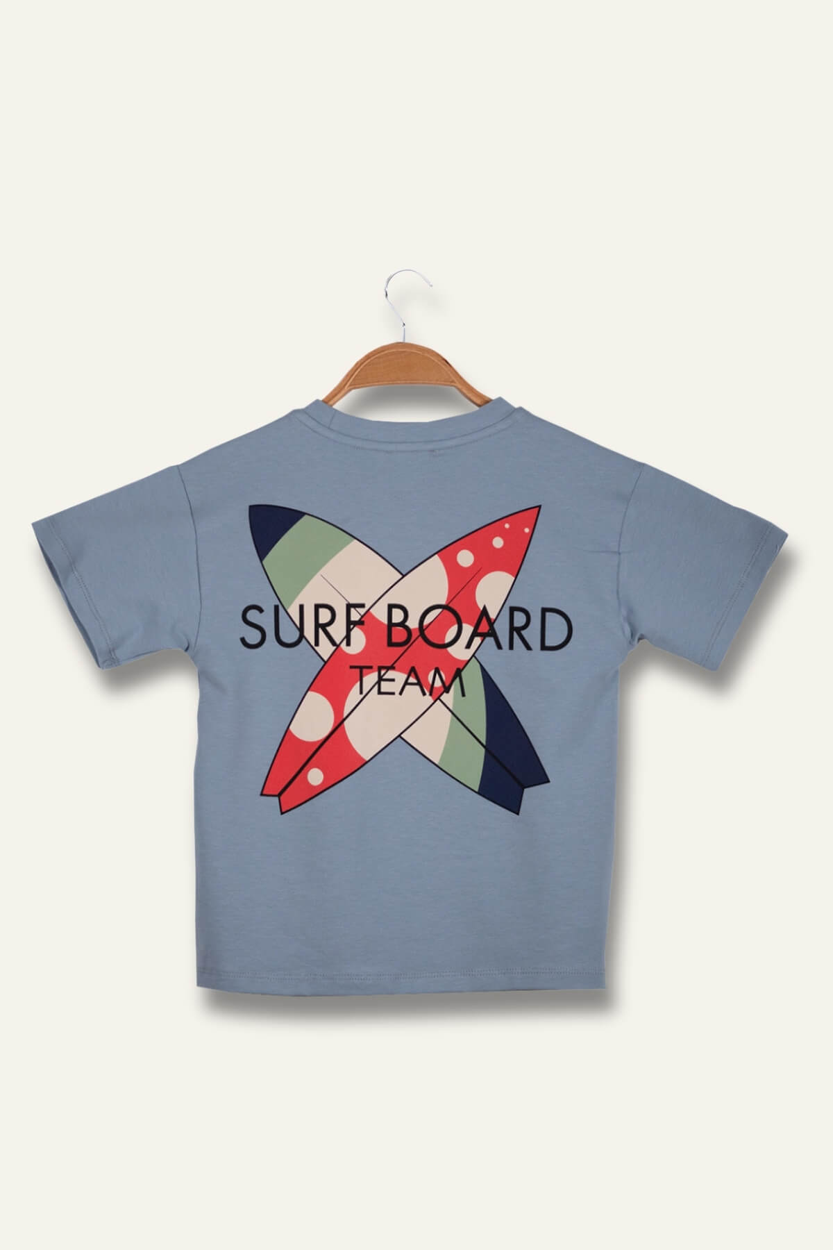 Erkek Çoçuk Sörf Baskılı T-Shirt