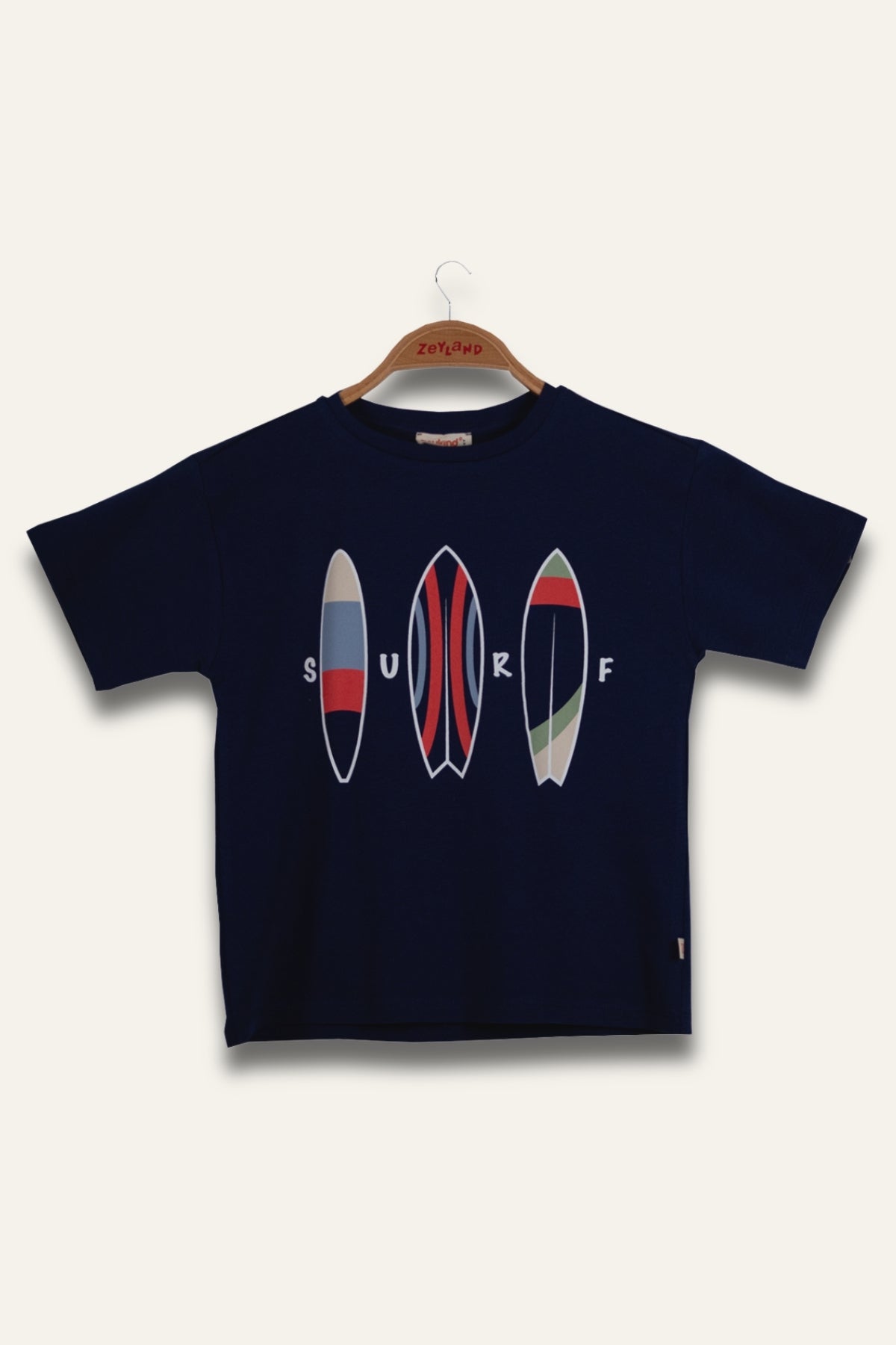 Erkek Çoçuk Sörf Baskılı T-Shirt