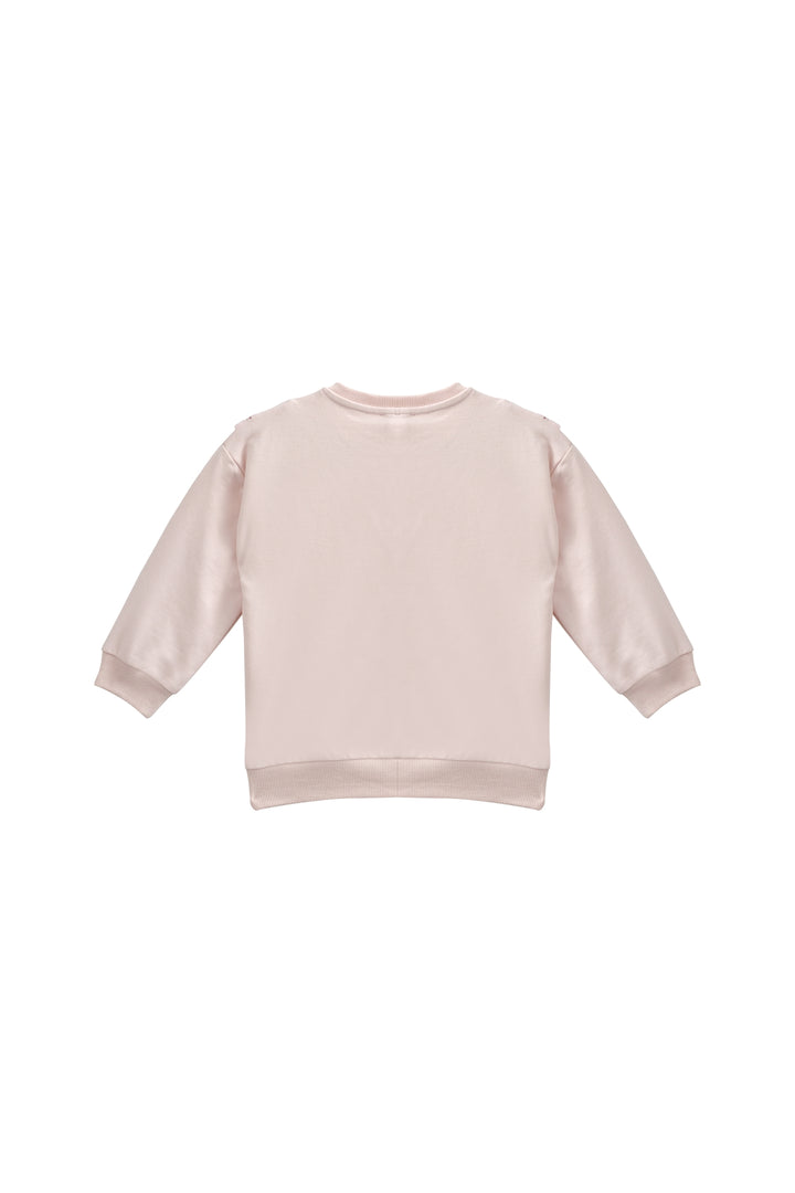 Kız Bebek Fırfır Detaylı Sweatshirt
