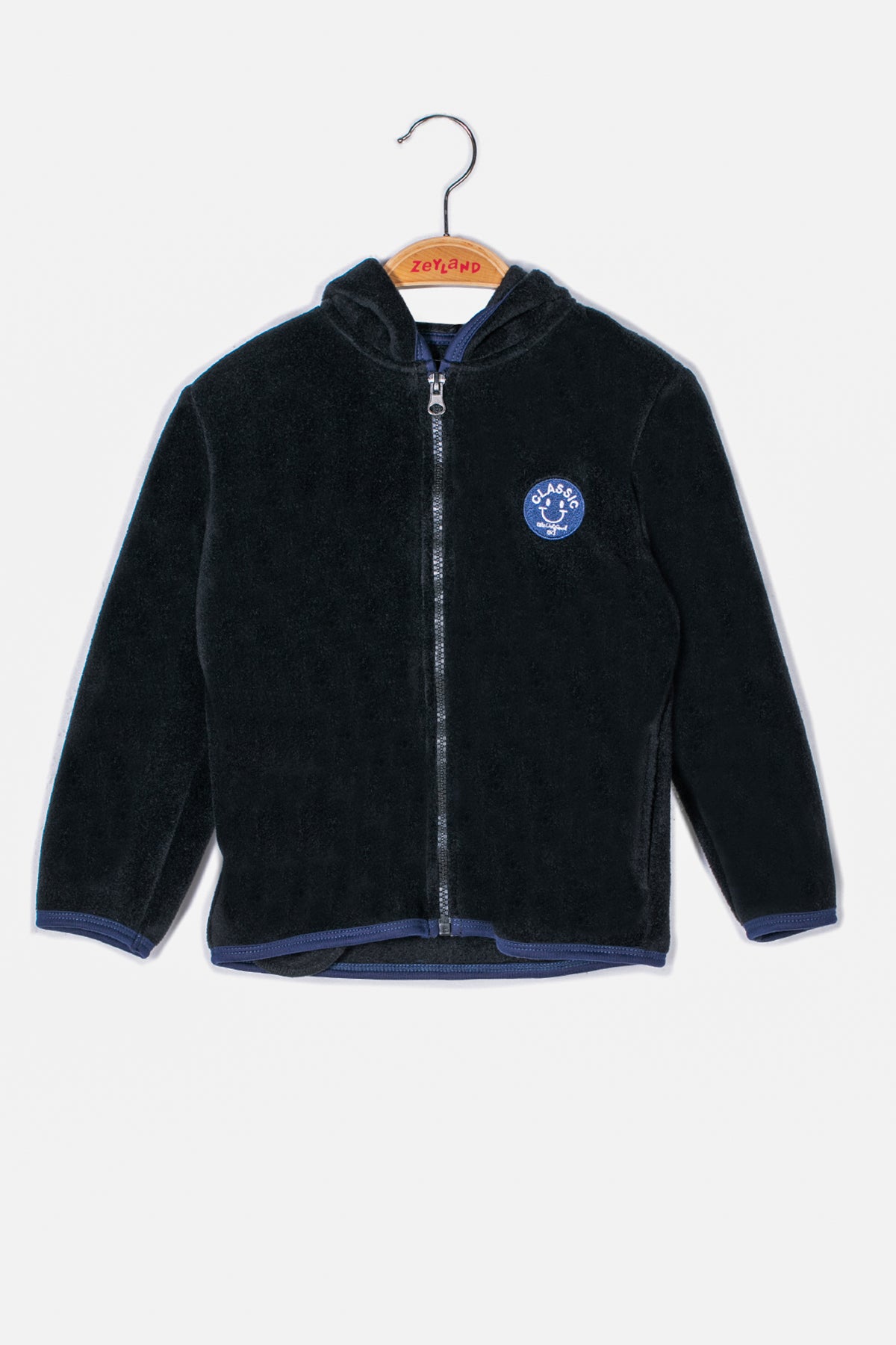 Kiz Erkek Çocuk Fermuarli Polar Hirka