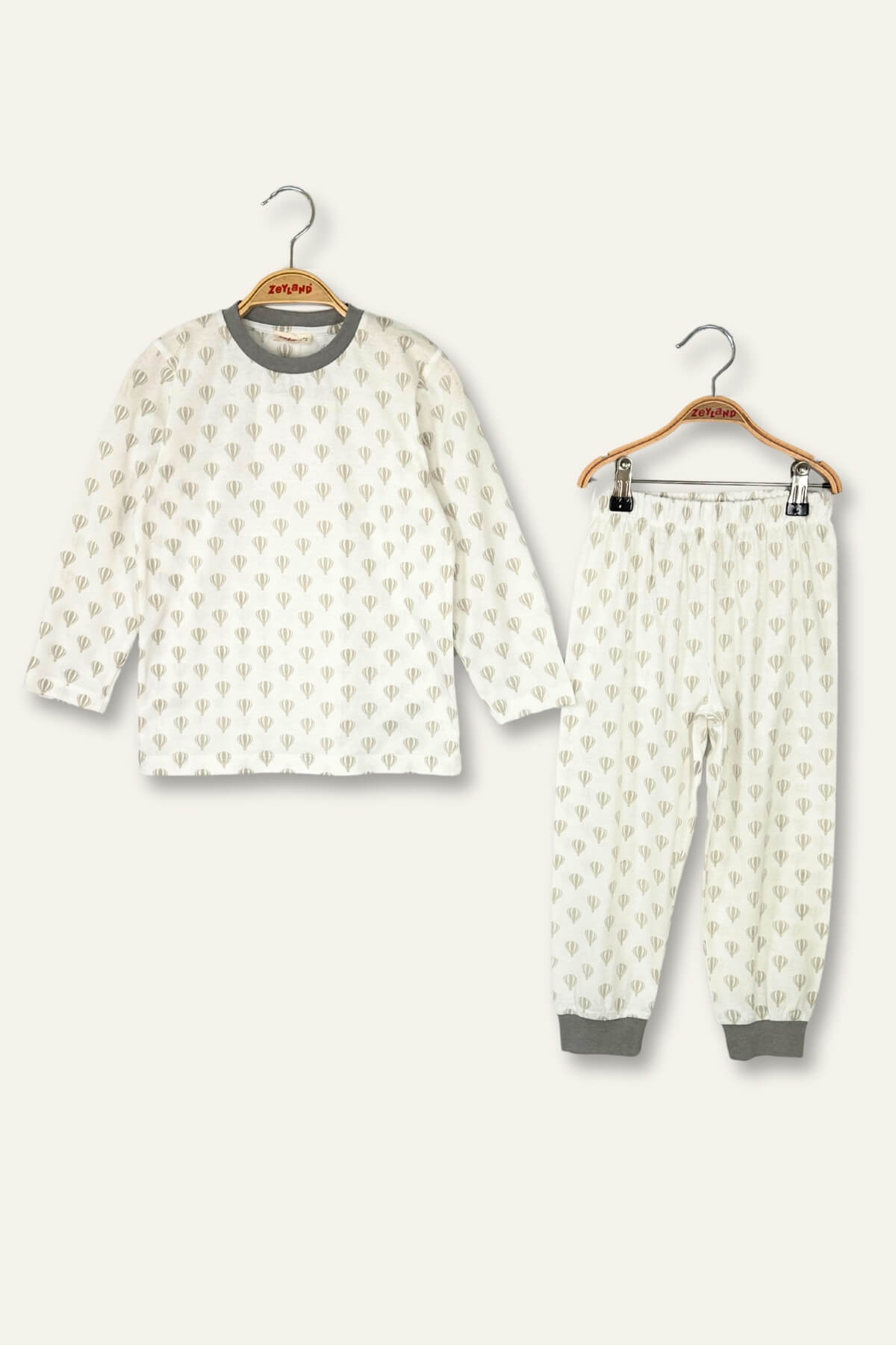 Kiz Erkek Çocuk Desenli Pijama Takimi