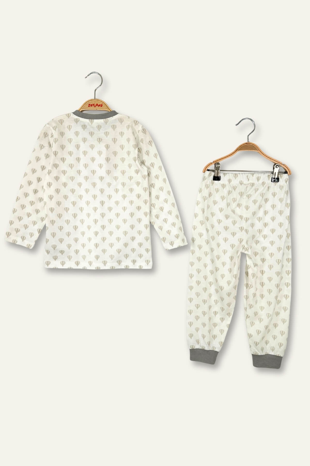 Kiz Erkek Çocuk Desenli Pijama Takimi