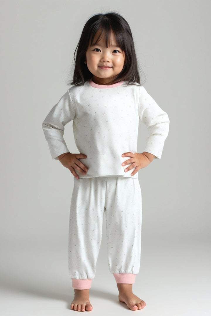 Kiz Erkek Çocuk Desenli Pijama Takimi