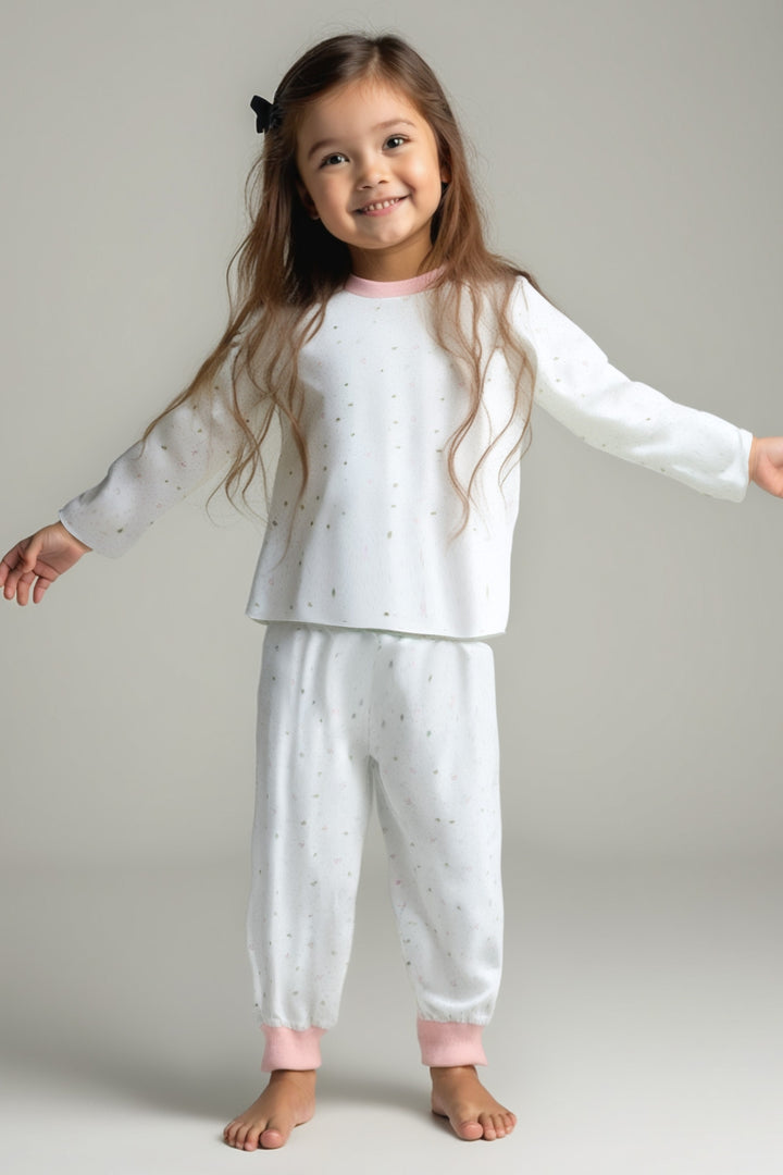 Kiz Erkek Çocuk Desenli Pijama Takimi