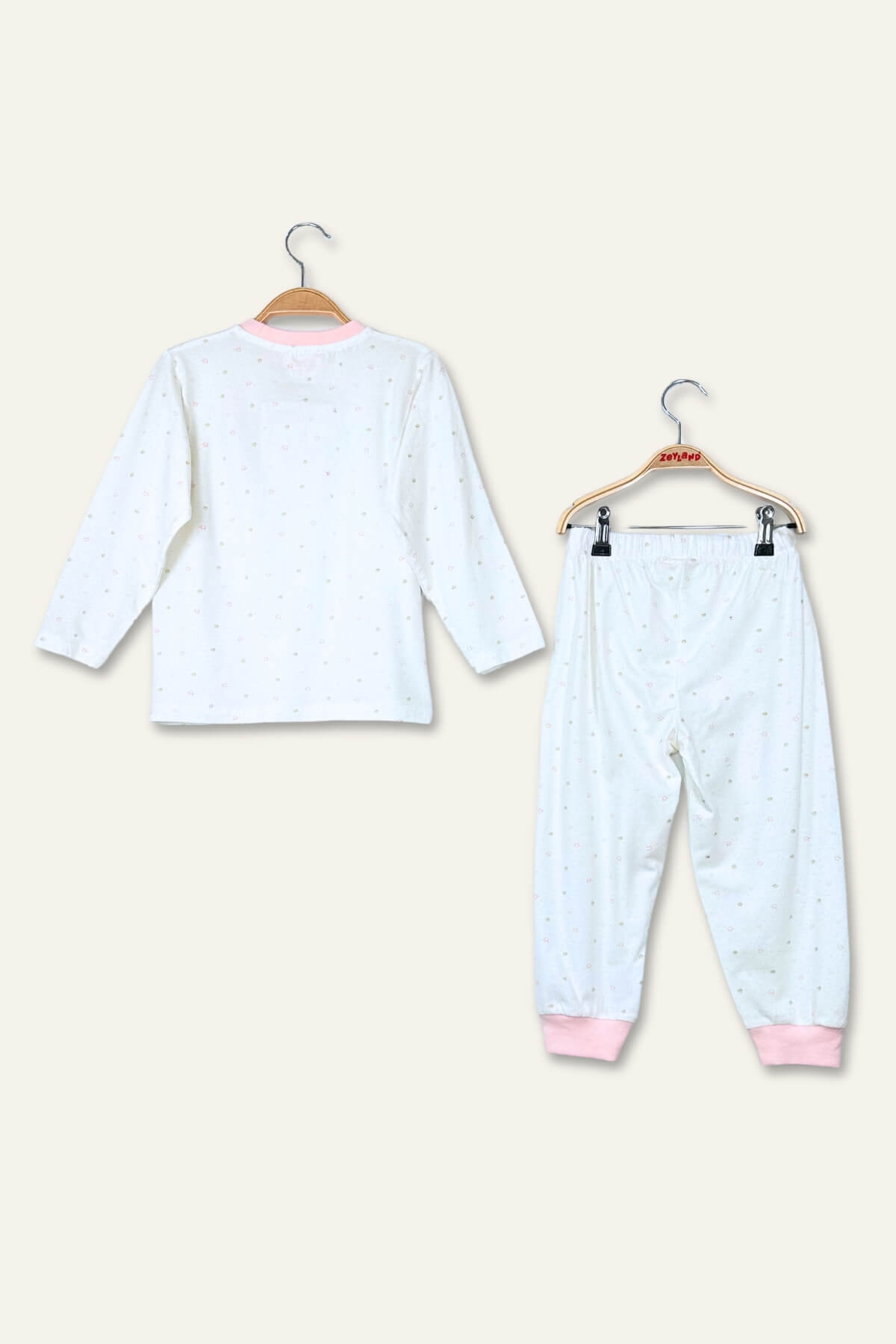 Kiz Erkek Çocuk Desenli Pijama Takimi
