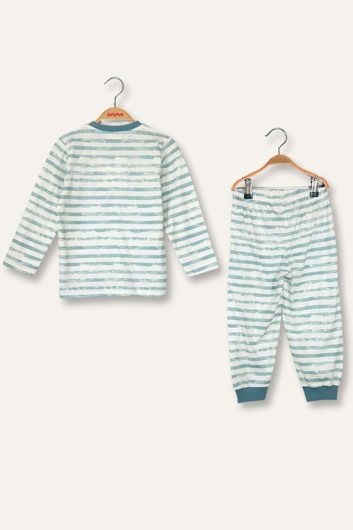 Kiz Erkek Çocuk Desenli Pijama Takimi